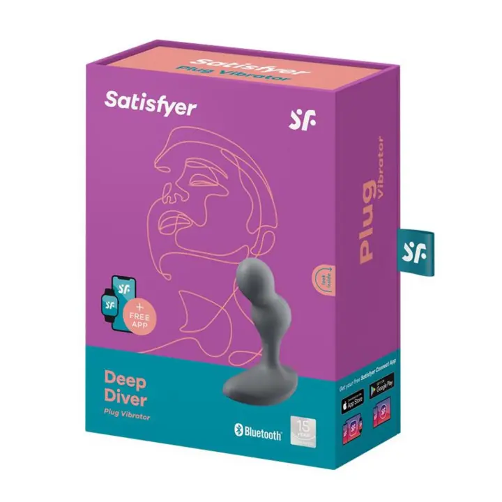 SATISFYER DEEP DIVER VIBRADOR BLUETOOTH - 1