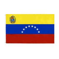 Bandeera De Venezuela 90X150 Cm Para Decoración En Interiores Y Exteriores Material Poliéster Estilo Colgante - details 0