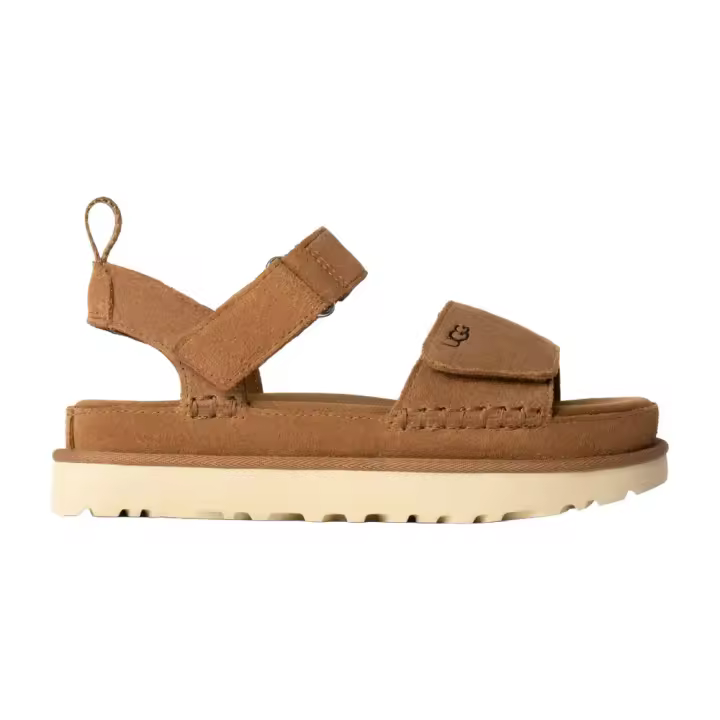 Sandalias Marrones UGG Goldenstar Chestnut con Tira Ajustable - 1