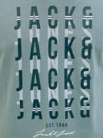 Jack & Jones SS25 Hombre Pack 2 Camisetas de Algodón Mod JJDELVIN logo estampado Moda Casual Informal REF 247813 - details 10