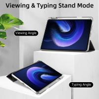 Funda Protectora Transparente Para Xiaomi Pad 7 pro 11.2 Pulgadas Mi Pad 6 5 pro 11 Pulgadas Redmi Poco Pad pro 12.1 Con Porta Bolígrafo Soporte De Despierto/Sueño - details 1
