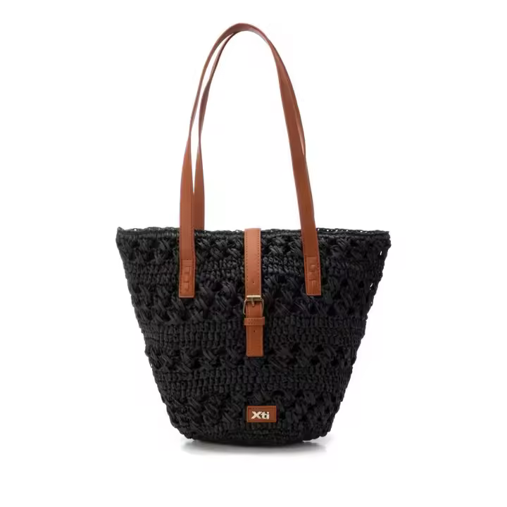 BOLSO 184426 SRA RAFIA NEGRO Xti - 1