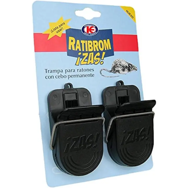Trampas para ratones y ratas Zas, pack de 2 unidades Impex Europa - 1
