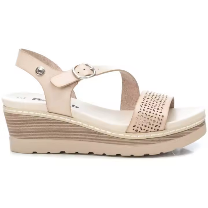 Sandalias Refresh 170779 para mujer en color beig-osc. - 1