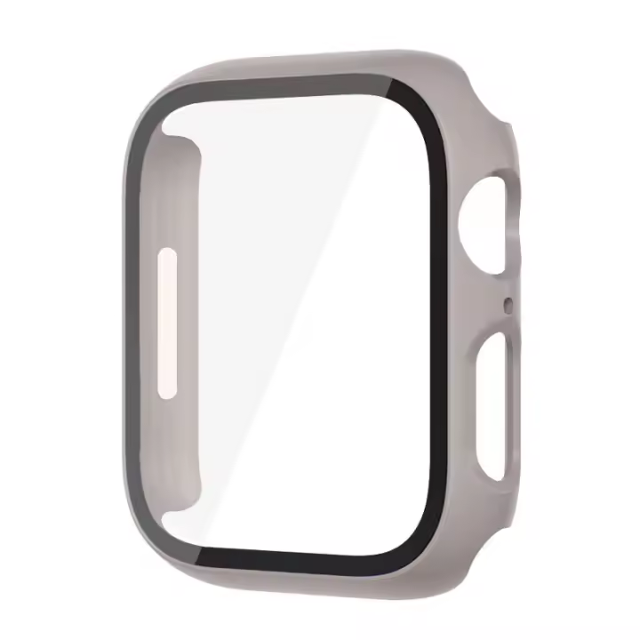 Protector De Pantalla De Vidrio Para Apple Watch Serie 8 7 6 5 4 3 2 1 SE Compatible Con Modelos 45mm 44mm 41mm 40mm Accesorios Para Reloj Inteligente VATMENS - 1
