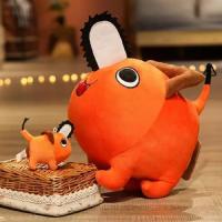 Peluche Anime Chainsaw Man Muñeco De Peluche De Dibujos Animados Bochita Perro Demonio Juguetes De Cosplay Para Sofá Regalo Divertido Para Niños - details 1