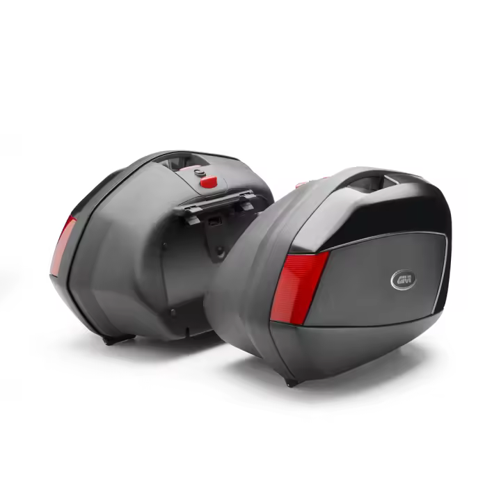 Maleta Lateral V35 GIVI: Espacio y Estilo para Cada Viaje, Color : Negro, EN LIQUIDACION, DESCUENTO DEL 12 %  EL PAR,  OFERTA DE NAVIDAD. - 1