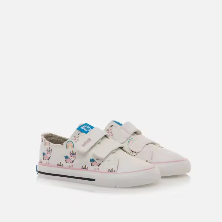 Lonas Respetuosas Bebé CANVER unicornio velcro Mustang Free - 1
