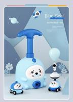 Juguetes De Lanzador De Globos Para Niños Educativos Inerciales Coche De Balón Torre De Ciencia Regalo De Año Nuevo Para Niños - details 4