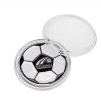 Moneda De Arbitraje Deportiva De Fútbol En Aleación De Zinc Metálica Con Revestimiento De Encaje Suave Para Entrenamiento De Fútbol - details 2