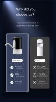 Bomba De Agua Portátil Para El Hogar Y Escritorio Mini Despensador Eléctrico Automático Absorbedor De Agua Con Suministro USB Negro Y Blanco - details 4