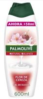 Palmolive Gel de Baño en Crema Natural Balance Flor de Cereza cuidado Hidratante, Botella 550+50 ml, Pack 3 uds - Gel de ducha cremoso, agradable fragancia, ayuda a mantener la hidratación natural de la piel, ingredientes y envases sostenibles, 600 ml. - details 0