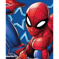 Spiderman - Toalla Playa Microfibra 70 x 140 cm Oficial Disney Marvel Rojo, Azul, Telarañas (Modelo 4: JE11530CO) - details 1