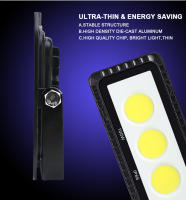Lámpara De Jardín LED Exterior IP66 Impermeable 100W 200W Proyector De Iluminación COB Faro De Inundación Para Exterior - details 7