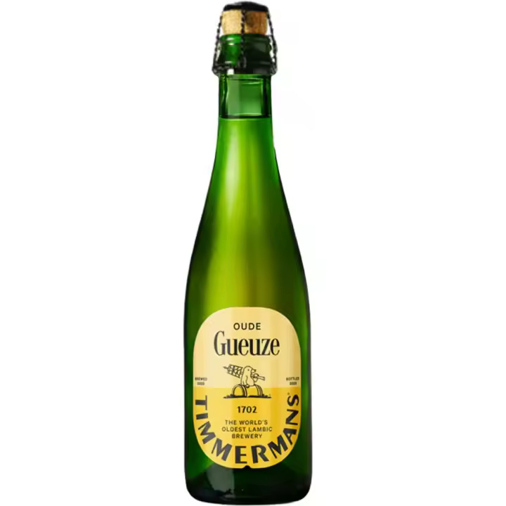 6 uds x Timmermans Oude Gueuze Lambic 37,5Cl cerveza tipo lambic rubia - 1