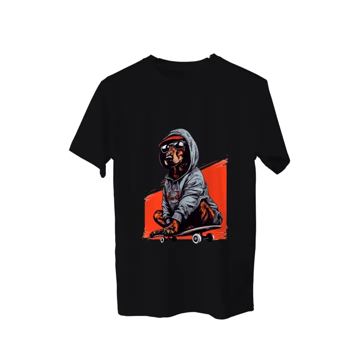 Camiseta Perro Salchicha. Teckel. Dachshund. Animales. Varios colores. Todas las tallas. - 1