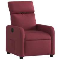 vidaXL Sillón reclinable de tela Gris claro, Gris oscuro, Negro Sillon Dormitorio Sillon Comodos Silla Relax Sillón Sofá - details 8