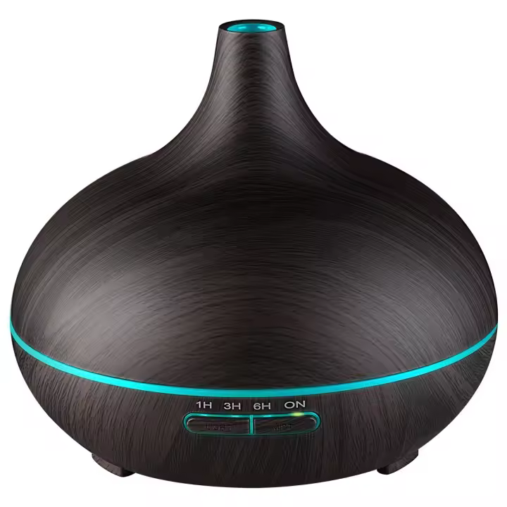 MAXYOGA Humidificador Ultrasónico Aromaterapia 300ml con Luces LED y Temporizador - 1