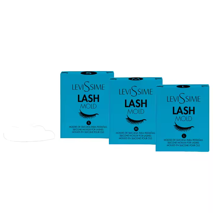 Levissime Lash Mold 10 Unidades | Moldes de Silicona para Pestañas | Lash Perm - 1