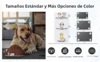 Alfombrilla Para Alimentos Y Agua Para Mascotas Con Sello De Goma Antideslizante Y Secado Rápido Plástico Universal Para Perros Y Gatos - details 0