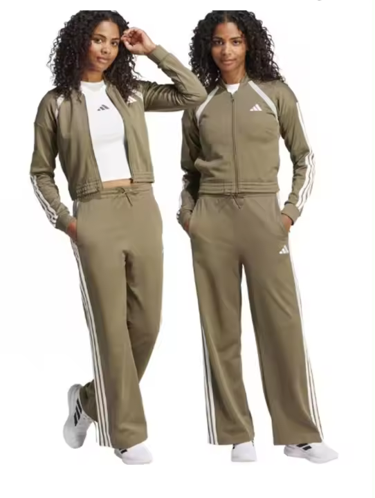 Adidas Teamsport Chandal Mujer verde/blanco - 1