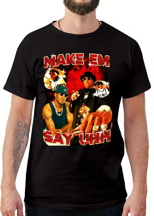 Camisetas de Estilo Vintage para cantantes, ropa de calle, raperos, trampa de Rap, Hip Hop - 1