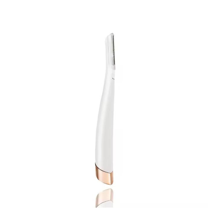 Quitavellos facial | Depiladora Cejas | Depilador fleece facial | Removedor Manual de vellos | Recortadora con distintos cabecales | Pila no incluida - 1