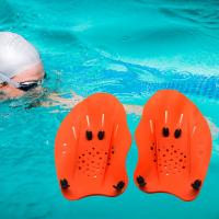 1 Par De Palas De Entrenamiento De Natación Guantes De Snorkel Y Escuba Diving Ajustables Con Correas De Silicona Para Deportes Adultos - details 18