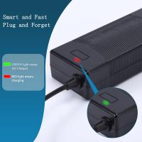 Cargador universal 42V 2A para hoverboard, scooters eléctricos autoequilibrados, tabla de deriva, adaptador de corriente 9 mm conector 3 pines compatible con batería Li-on 36V - details 3