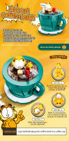 Bloques De Construcción Para Niños Garfield Serie Vida Familiar Figuras De Anime Gato Cartoon Modelo DIY Juguetes Regalos De Fiestas - details 5