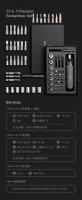 Juego De Destornilladores Magnéticos Xiaomi Precisión Con Phillips Y Clavos Herramientas Manuales De Mantenimiento Doméstico Kit De Herramientas Eléctricas Sin Fuerza - details 11