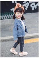 Chaqueta De Denim Para Niñas Primavera Otoño Ropa Infantil De Princesa Dulce Talla Adecuada Para Niñas De 1 a 10 Años - details 4