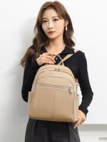 Mochila de viaje urbana sencilla de PU para mujer - details 22