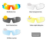 Gafas De Ciclismo Deportivas Polarizadas UV400 Para Hombres Y Mujeres Gafas De Sol Para Montar Bicicleta Mountain Bike Road - details 7