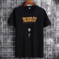 Camiseta De Algodón Para Hombre Estampada Con Letras Estilo Anime Suelta Y Cómoda Para El Verano Con Cuello Redondo - details 2