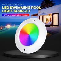Luz LED RGB Bluetooth Control APP Para Piscina 12W 85-265V Luz Submarina Exterior Para Fuente Paisaje Jardín Piscina Residencial Hotel - details 0