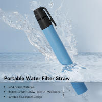 Filtro De Agua Portátil Para Exteriores Mini 1-4pcs Sistema De Filtro De Emergencia Para Camping Senderismo Viajes Purificador Acuático - details 2