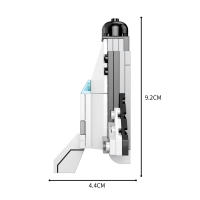 COGO DIY Bloques De Construcción Espacial Para Rocket Kit De Centro De Lanzamiento De 379 Piezas Juguetes Para Niños En Navidad - details 15