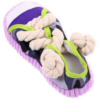 Juguete Masticable Para Perros Forma De Zapatilla Divertida Juguetes Interactivos Para Morder Y Limpiar Los Dientes De Tu Mascota - details 7