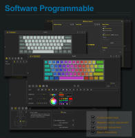Teclado Mecánico De Juego E-YOOSO Hz-61 RGB USB Mini 8K Con Interruptores Magnéticos Y Cable Desmontable Para PC Y Laptop 61 Teclas - details 6