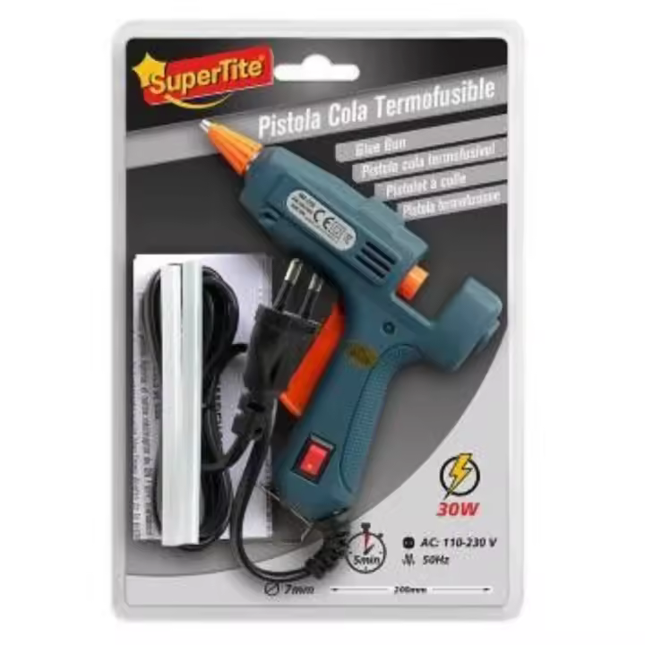 C.A - Pistola de Silicona Termofusible Eléctrico 20 - 80W - Potencia y Ergonomía para Trabajos de Precisión en Electrónica, Bricolaje y Reparaciones Detalladas - 1