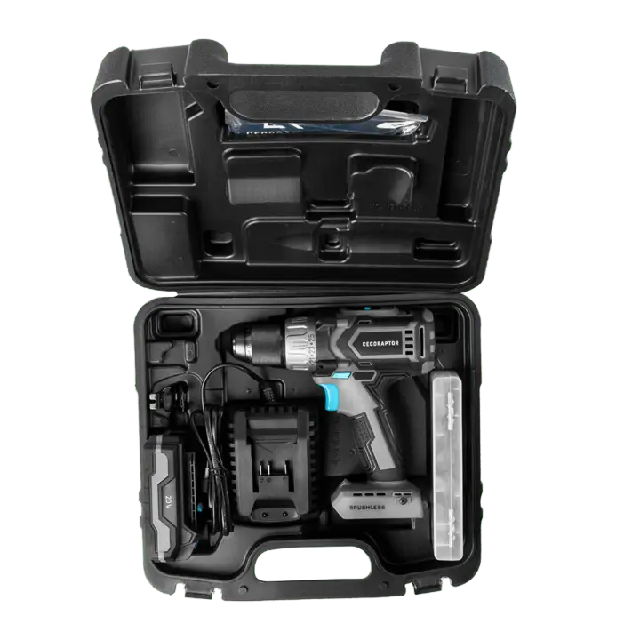 CecoRaptor Perfect Drill 2020 Taladro 20V Brushless 2000 rpm 46 Nm 25 posiciones Torque y 2 velocidades - 1