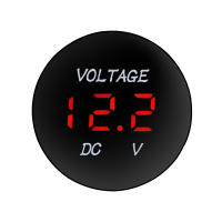 Mini Voltímetro Digital DC 12V-24V Con Pantalla LED Para Coche Auto Motocicleta Barco ATV Camión Accesorios De Refit Impermeable - details 4