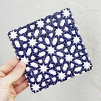 Azulejos de 15cm (6") cerámica andaluza - Spanish tiles for DIY, Decorative tiles, mosaic tiles, ceramic tiles, coaster, Spain tiles - details 0
