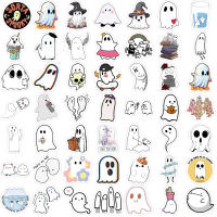 100pcs Pegatinas De Fantasma Lindo Impermeables Para Botella De Agua Y Portátil Pegatinas Pequeñas De Fantasma Divertido Para Decoración - details 7