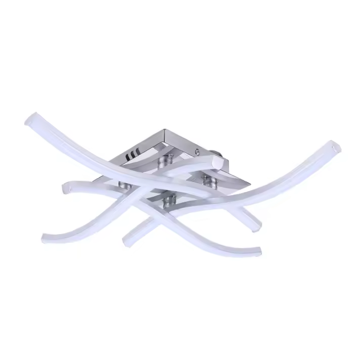 Lámpara De Techo LED Moderna 24W Regulable Nordic Creativa Para Iluminación Interior AC 85-265V Absorba Aluminio Y Acrílico - 1
