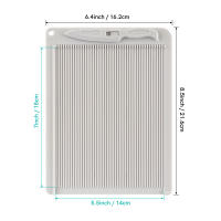 Juego De Pizarra De Marcado Multifuncional 1 Pieza 6.4x8.5 Pulgadas Mini Pizarra Para Hacer Envolventes De Tamaños Diferentes Y Líneas De Embossing En Tarjetas Material Plástico - details 15