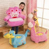 Stuffed Animal Sofa Chair For Kids, Teddy-bear-fluffy - details 0