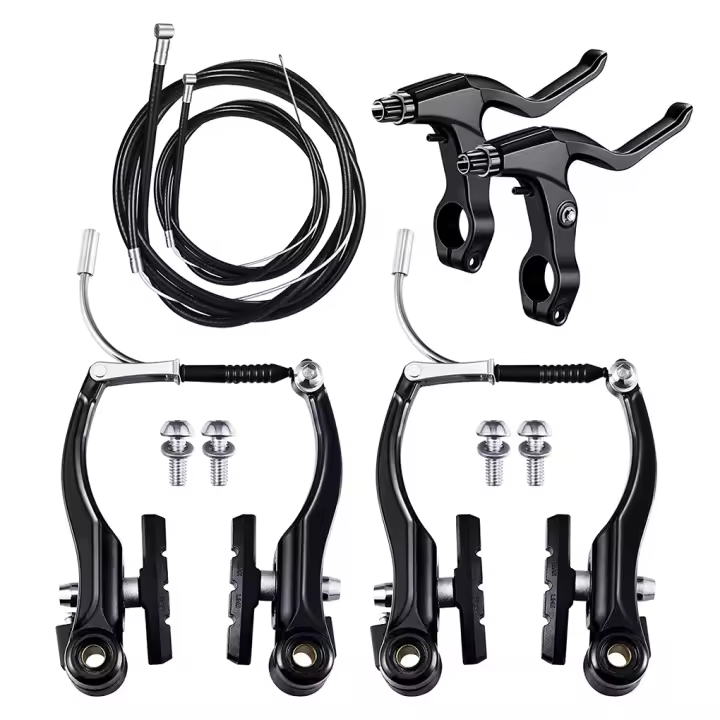 Kit De 6 Piezas De Frenos V Para Bicicleta De Montaña Portátiles Desmontables Y Ajustables Partes De Repuesto Para Deportes Al Aire Libre Componente De Bicicleta - 1