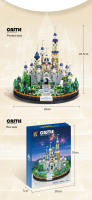 Bloques De Construcción Creativos 3600PCS Ciudad Princesa Castillo Partículas Micro Bloques De Diamante Juguetes Para Niños Regalos Para Los Días De Los Niños - details 5